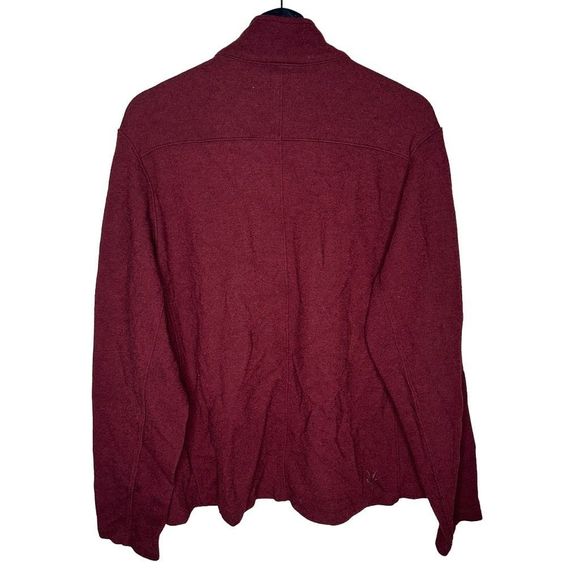 ibex Merino Wool Full Zip Sweater Mens Large - Picture 2 of 5